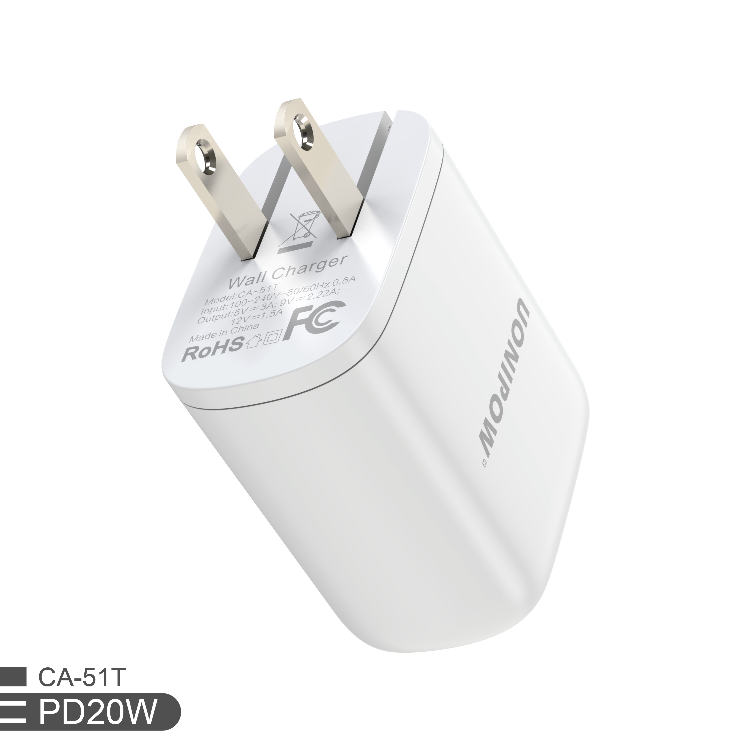 Wall charger fast charging PD 18W 20W charger