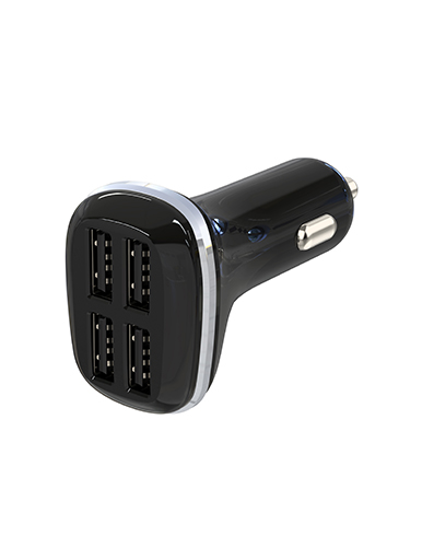 4 ports Car Charger 4.8A